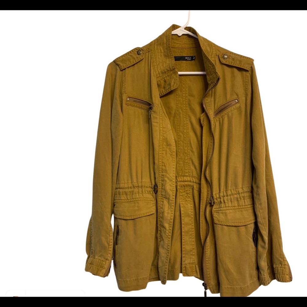 XS mustard MAX Jeans jacket